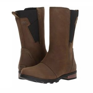 Sorel Emelie Waterproof Leather Mid-Calf Boots